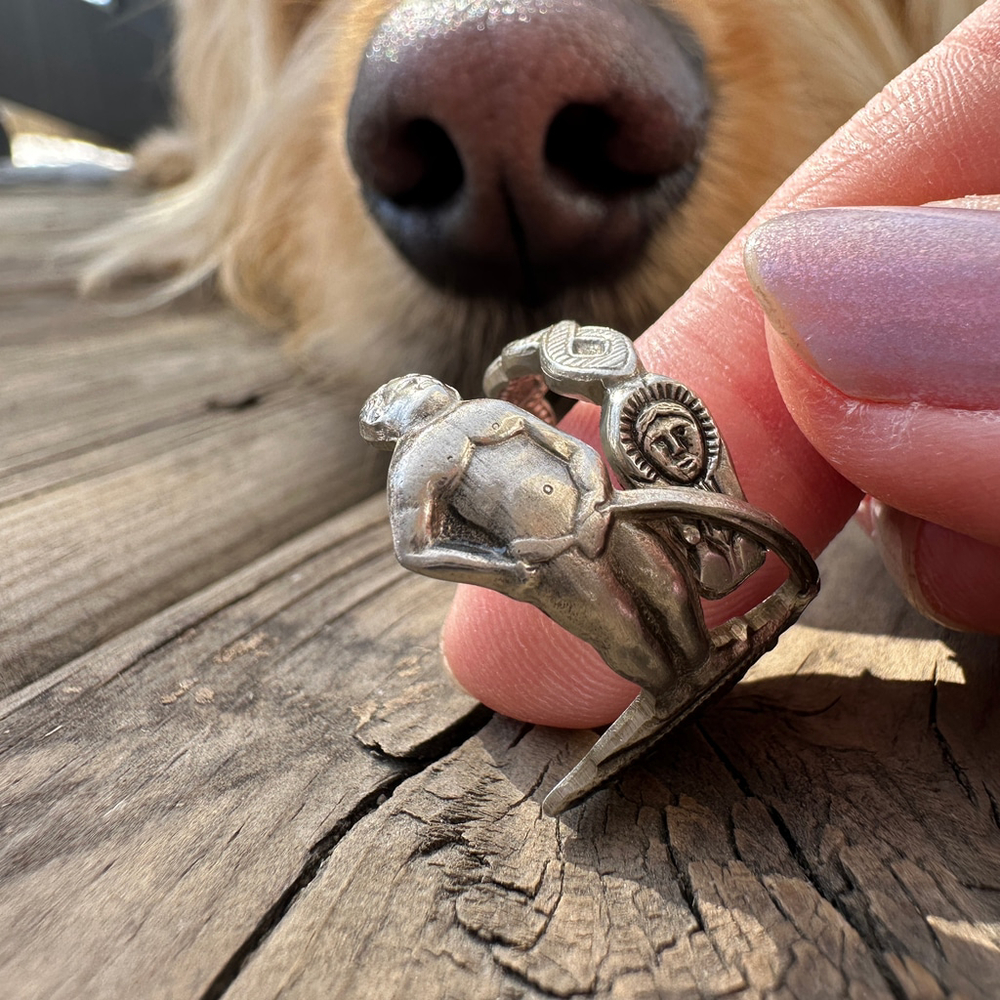 Handmade Bruxelles Brussels Germany Vintage Spoon Ring